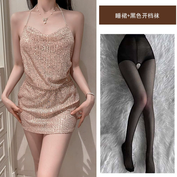Black set, champagne color