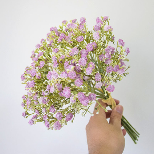 Gypsophila artificial flower, wedding bridal bouquet, 7-head feel, simulated Gypsophila bouquet, fake bouquet