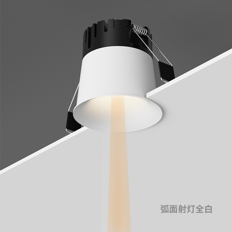 埋め込み曲面スポットライト開口部 75MM55 雰囲気茶室小角 3 度 8 度アンチグレア 35|undefined