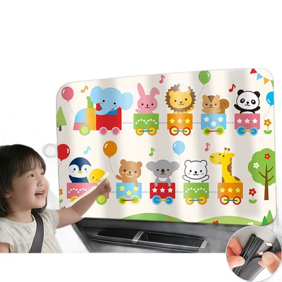 Car curtains — Curtain, Magnetic Car Curtain, Track-Style