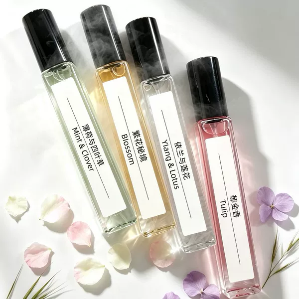 Menglus Perfume Sample Q Version Portable Edition Tiktok Internet Celebrity Live Stream Fragrance Light Scent Long-Lasting Fragrance