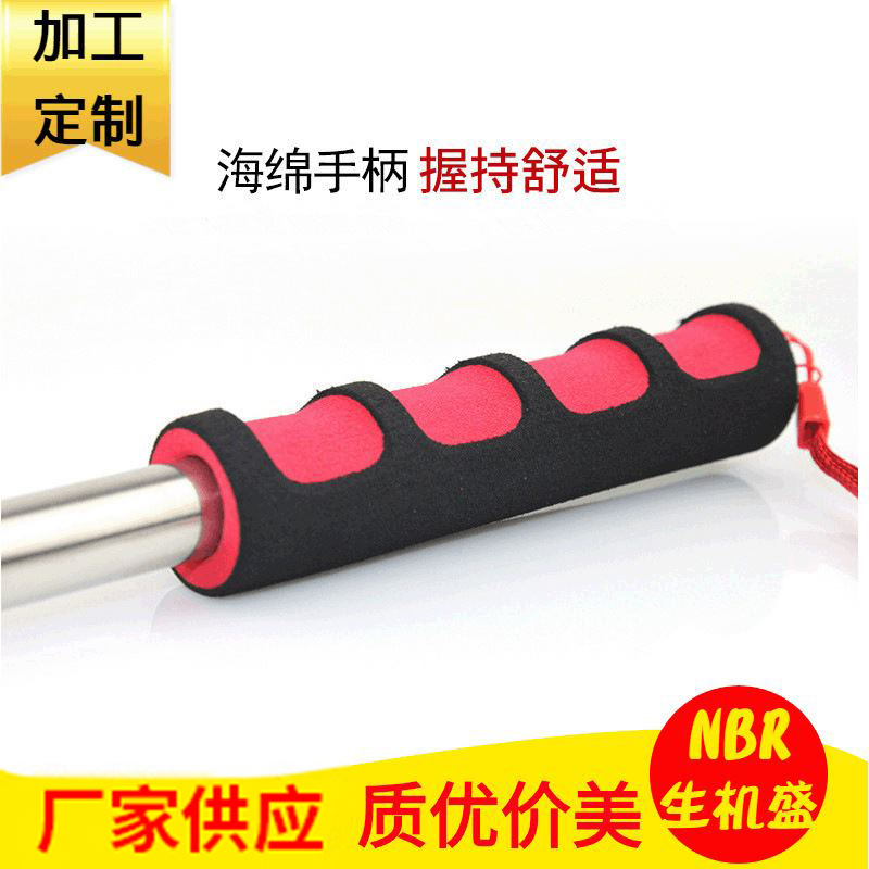 厂家直批nbr泡棉手把套登山棒防滑橡塑海绵发泡管双色泡棉手柄套