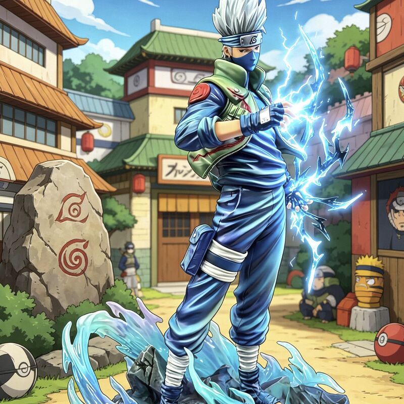 Naruto Figure Kakashi Gk Resonance Trendy Toy Model Anime Collectible Naruto Figure Kakashi Gk Resonance Trendy Toy Model Anime Collectible