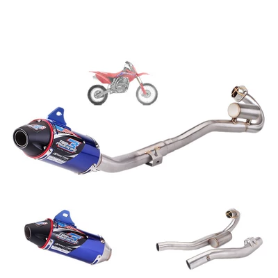 Set 45mm Stainless Steel — Motorcycle exhaust pipe