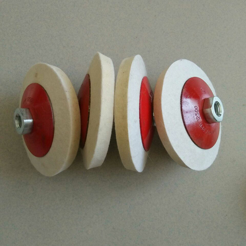 角磨机羊毛轮 镜面抛光轮高密度羊毛轮 毛毡抛光轮羊毛毡轮