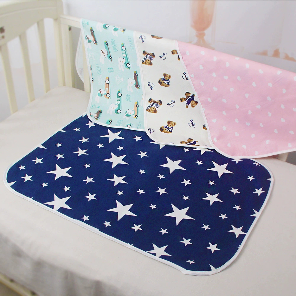 Breathable Thin Diaper Pad for Infants and Young Children, Three-Layer Composite Waterproof Aunt Pad, Menstrual Mattress, Washable Leak-Proof Pet Pad