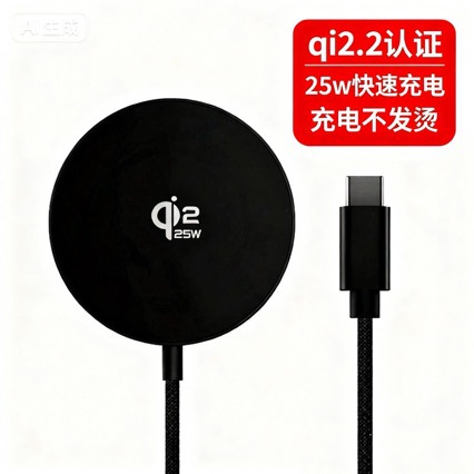 qi2.2无线充电器适用苹果17磁吸充QI2.2认证25w闪充