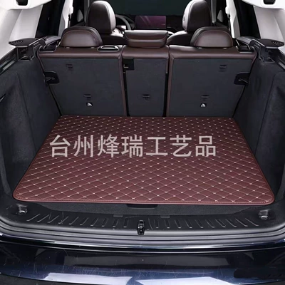 Trunk Mat of Universal Car Trunk Mats, Wear-Resistant - brown-10070cm