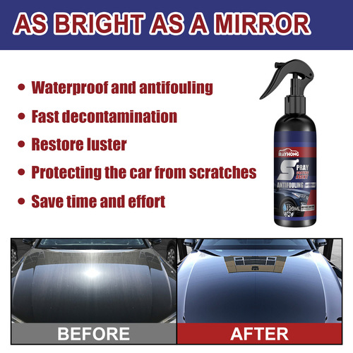 rayhong car coating spray paint maintenance, decontamination, blackening and brightening car coating nano coating spray