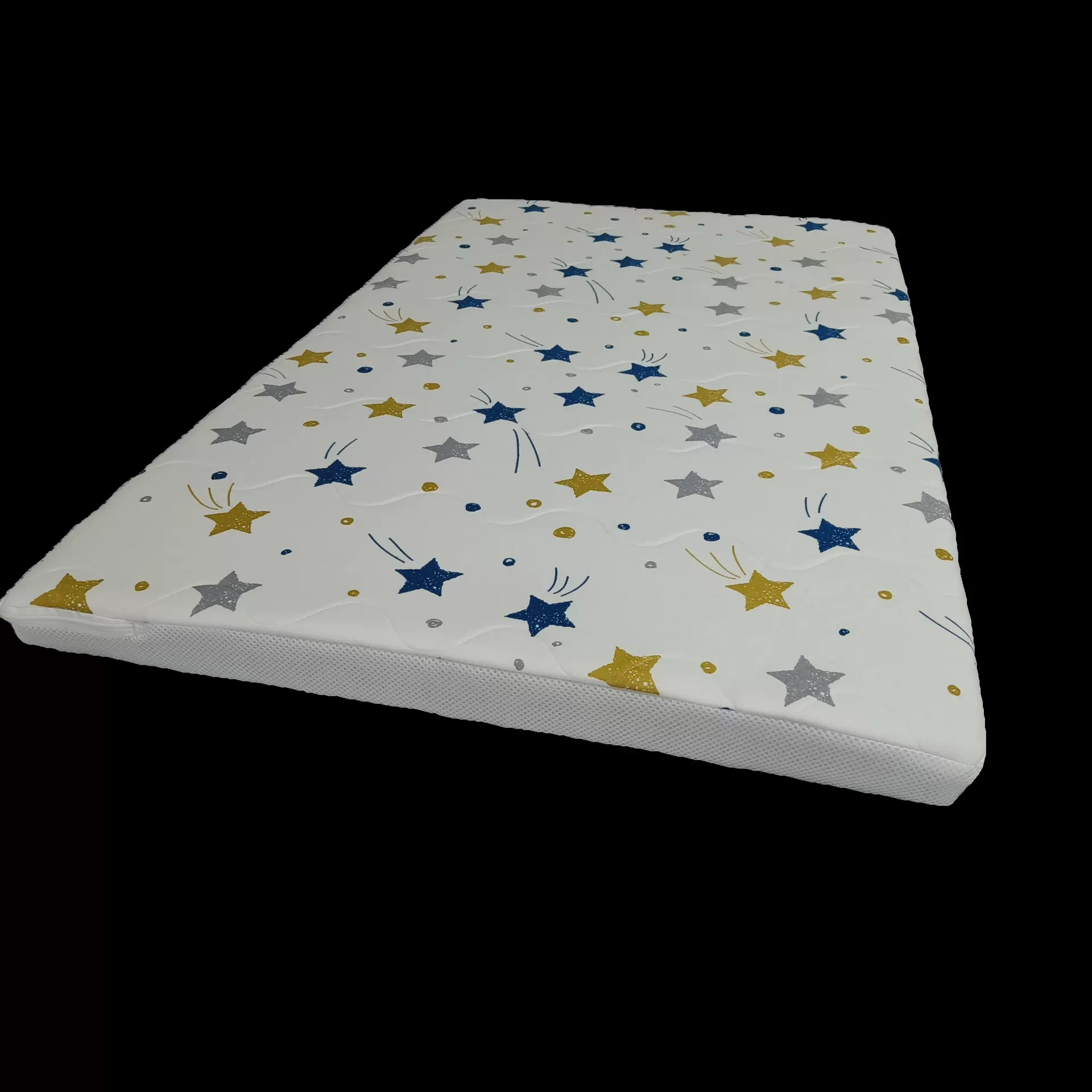 4D空气纤维床垫POE护脊床垫婴儿宝宝床垫OEM小单定制SGS抗菌检测