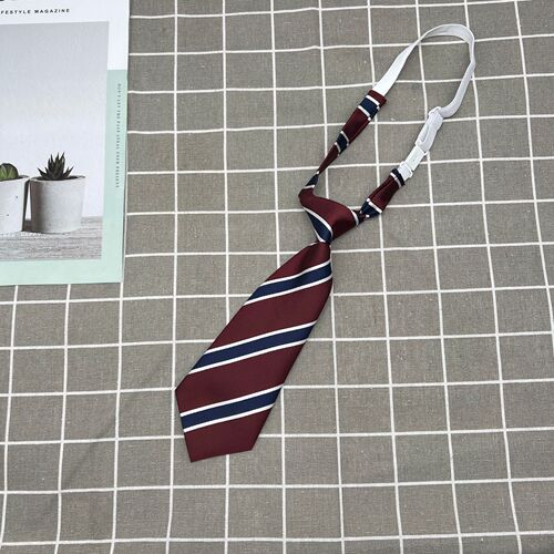 Kindergarten children and students lazy tie-free ins girls super short mini shirt uniform accessories