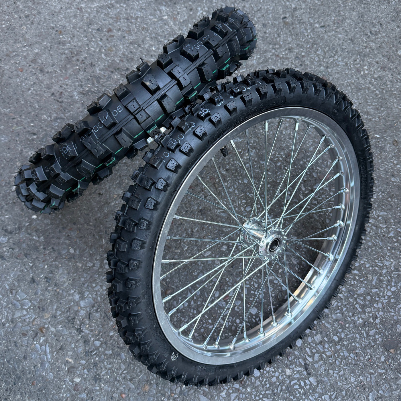 Suitable for Talaria Stingler 8.0 modified front 19-inch and rear 16-inch off-road tire wheel set