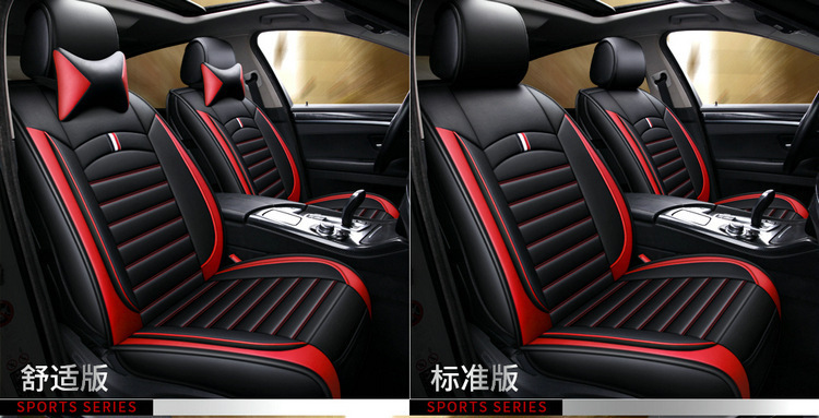 Manufacturer Wholesale All-Inclusive Four-Season Seat Cushions, Three-Dimensional Car Seat Covers, Full Leather Car Seat Covers, Foreign Trade Amazon Cross-Border