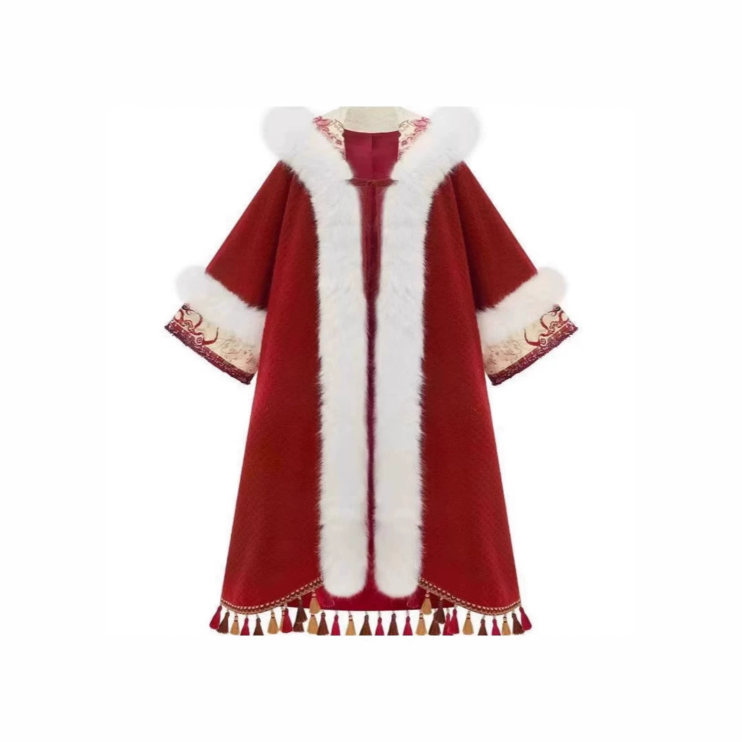 Длинный плащ Семь принцесс Шаль