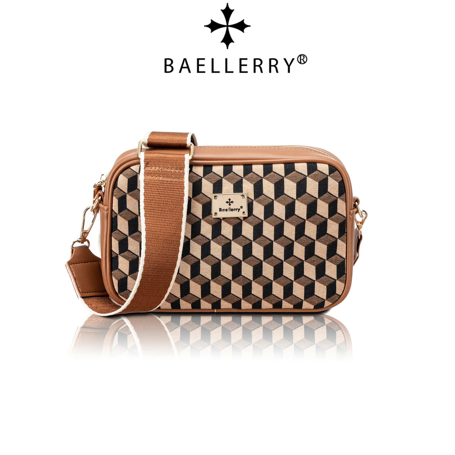 Borsa a spalla donna a quadri mini borsa a tracolla versatile_voghion.com