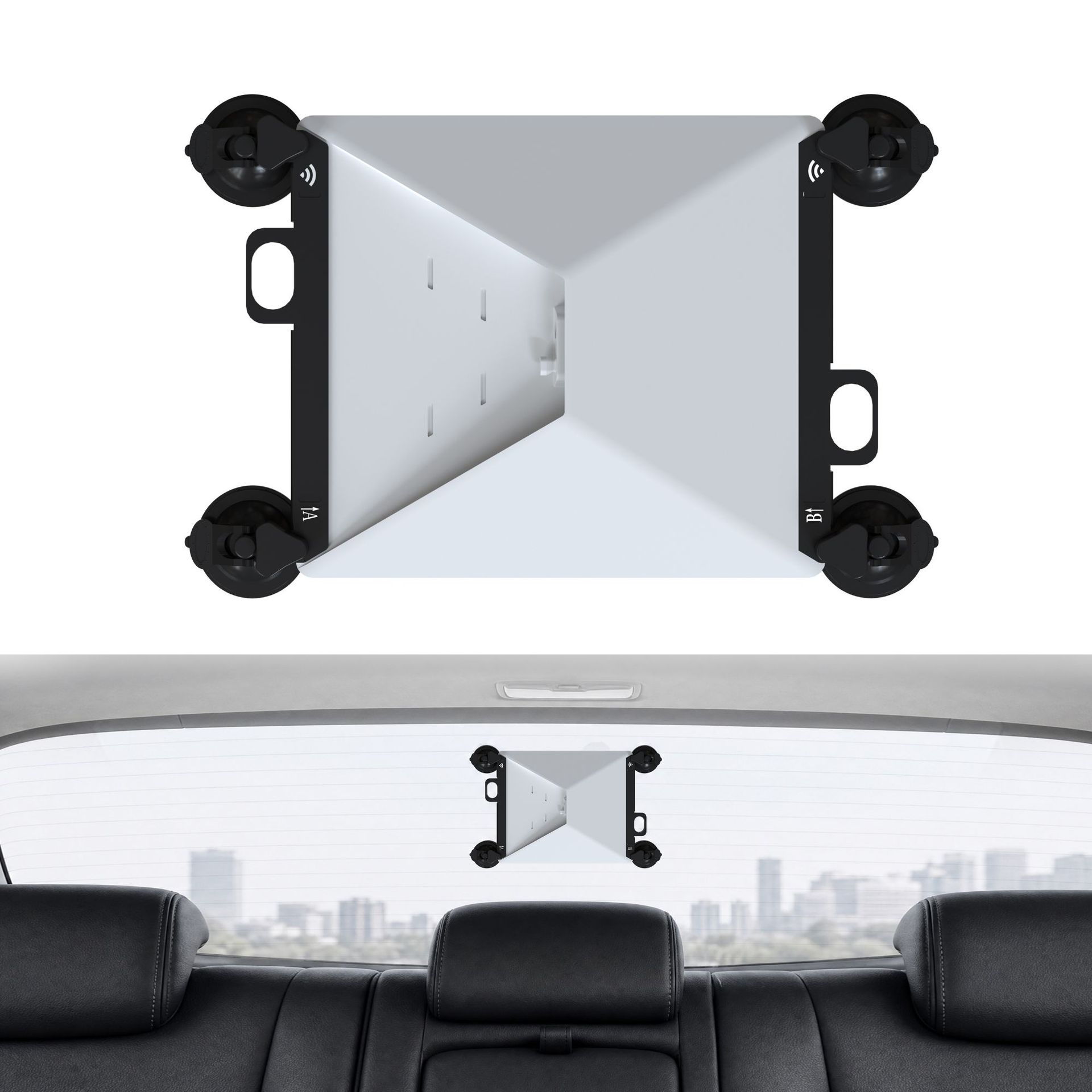 Suitable for Mini Devices, Car Suction Cup Holder, Star Mini Car Roof Skylight, Front Window, Rear Window Glass Suction Cup Holder