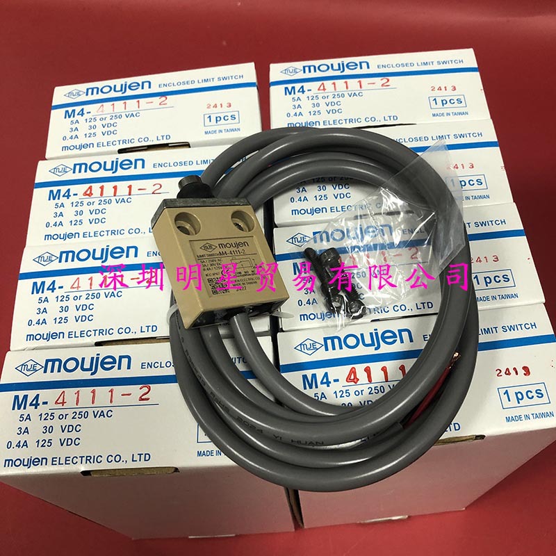 M4-4114S-2台湾茂仁MOUJEN限位开关M4-4114S-2L原装正品假一罚十
