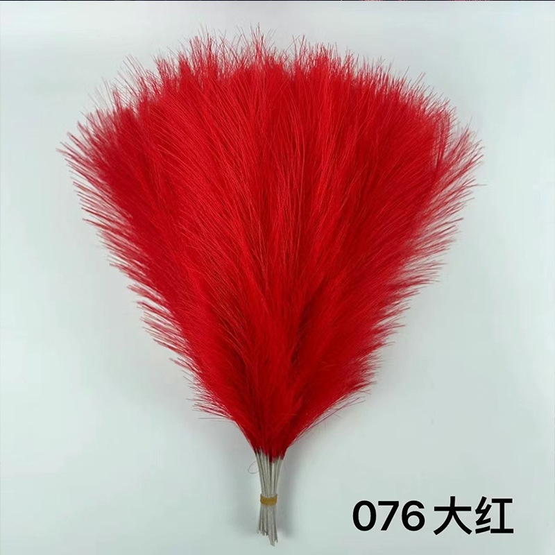 Xiaohongshuの人気模擬花火装飾カラフルなリード草ショッピングモールの窓造園小道具ピンクと白の昼の花火|undefined