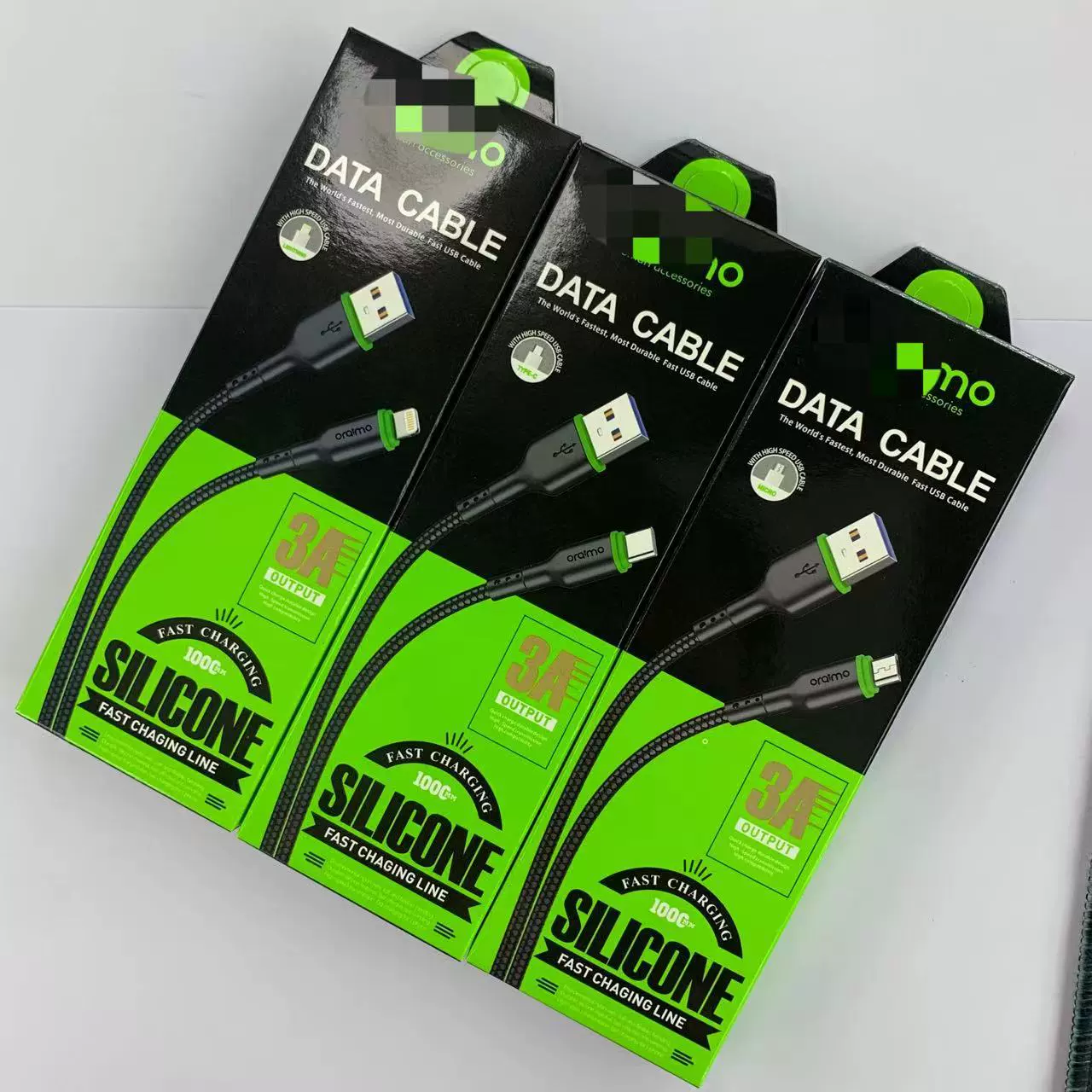 Suitable for oraimo mobile phone data cable V8 andro iphone type c charging cable fast charging