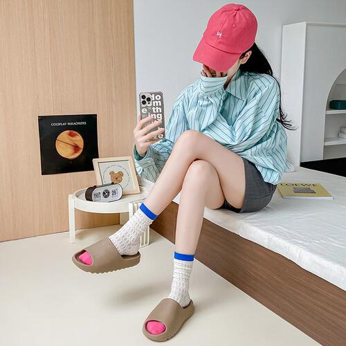 Independently packaged one piece drop shipping super popular dopamine color socks women's mid-calf socks summer thin mesh socks wholesale