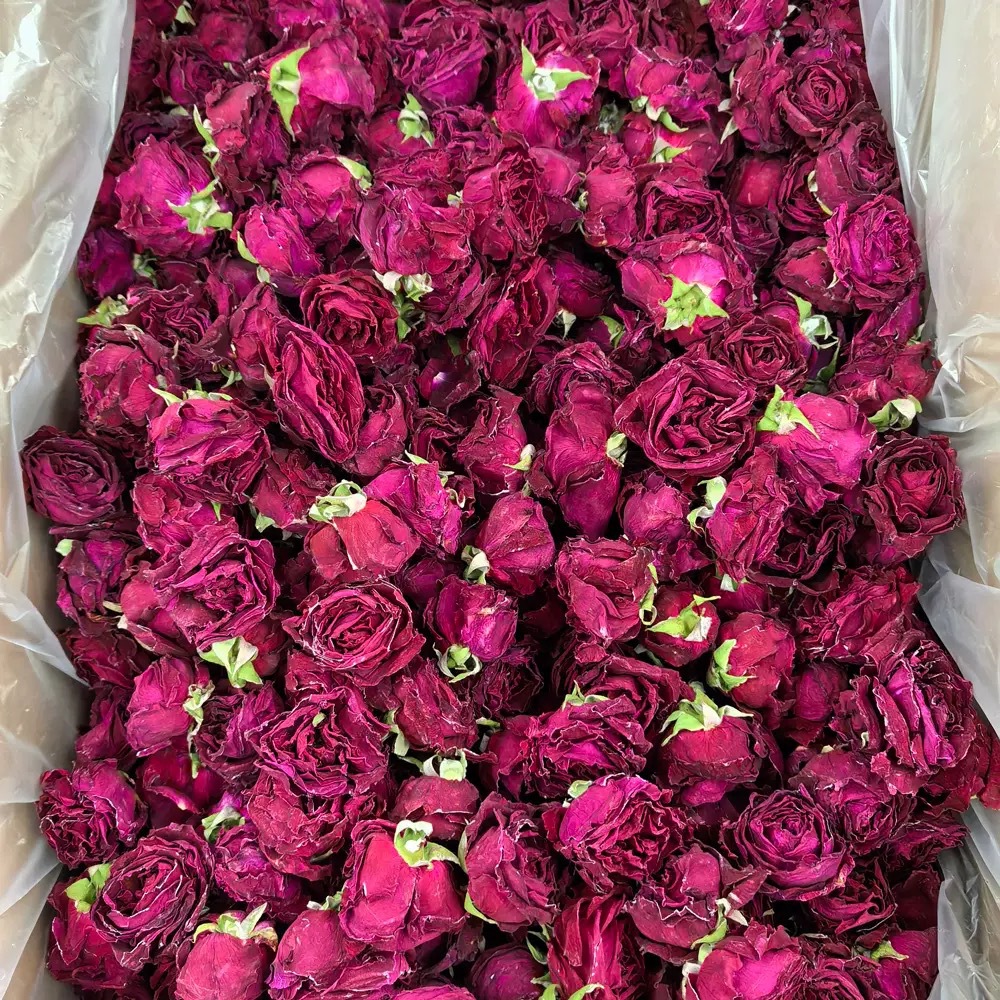 Mo Hong Rose Flower Tea 500g Freeze Dried Yunnan Rose Buds for Daily Herbal Infusions quality and texture