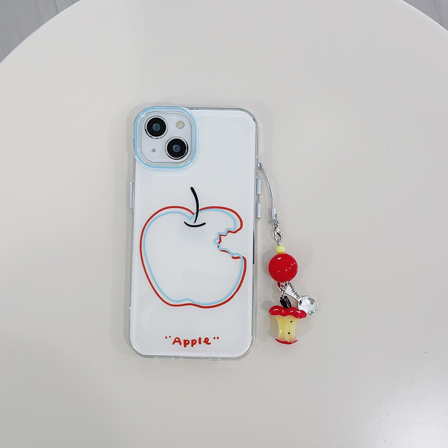 Línea simple de nicho Apple para iPhone 15ProMax Funda para teléfono móvil 16Pro Personalidad 14/13 Mujer 16PM