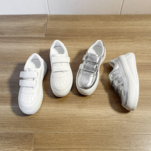 2025秋冬新款内增高6.5cm厚底笑脸魔术贴休闲运动板鞋女小白鞋ins