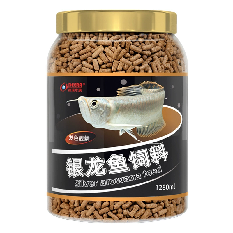 Корм для арована Корм для рыбы, специальный корм для рыбы Красная арована Рыбная еда Большая частица Тропическая рыба добавляет цвет