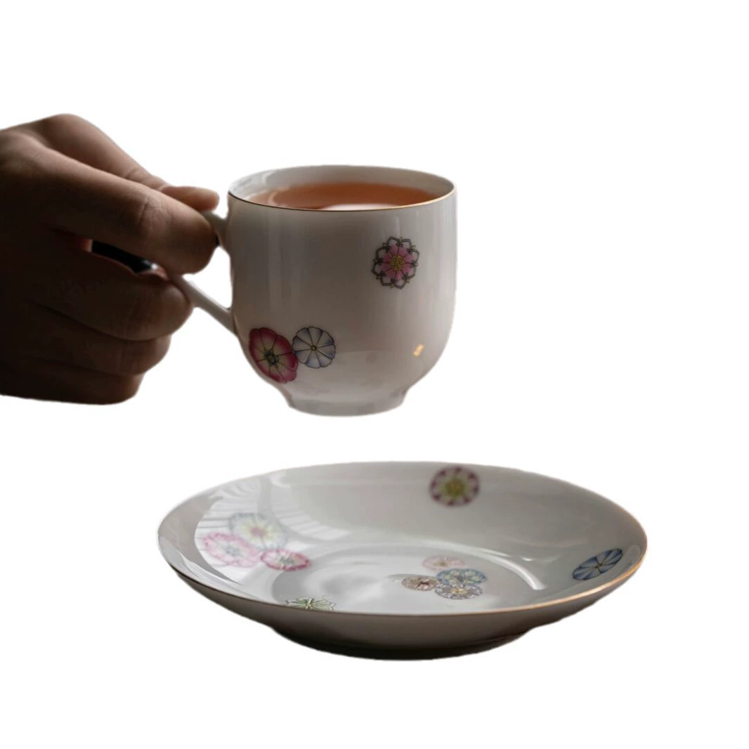 Ретро-coffee набор, роскошная керамическая чайная чашка, подарочная коробка, европейский стиль