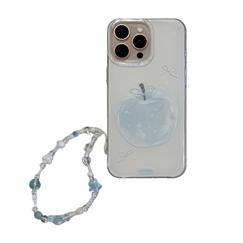 Funda de estilo delicado en azul leche para iPhone 17 Pro Max, compatible con iPhone 14/15, funda para iPhone 13, para mujer, modelo nuevo 16