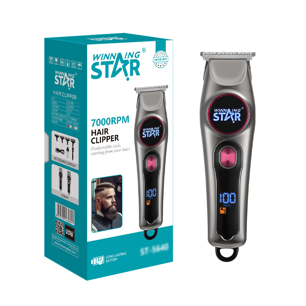 Estrella ganadora transfronteriza dedicada durable multifuncional impermeable cortapelos eléctrico Clipper de pelo traje