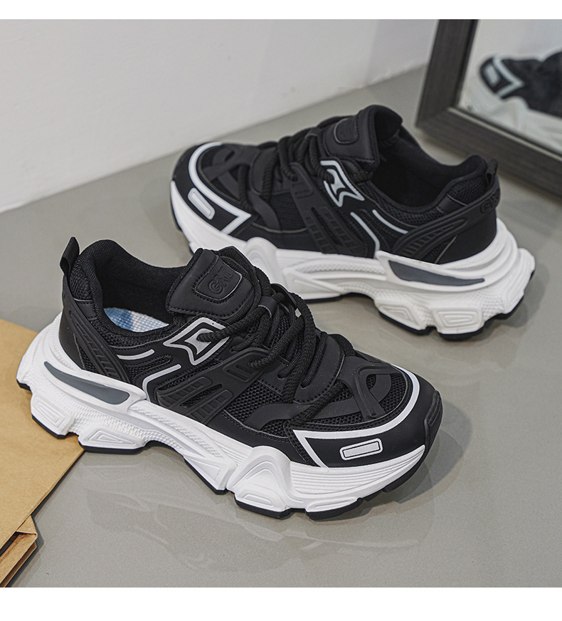 Herren 2024 neue Herbsthöhe zunehmende lässige Sport Jugend Mesh vielseitig dicke Sohle Papa trendige Schuhe_voghion.com