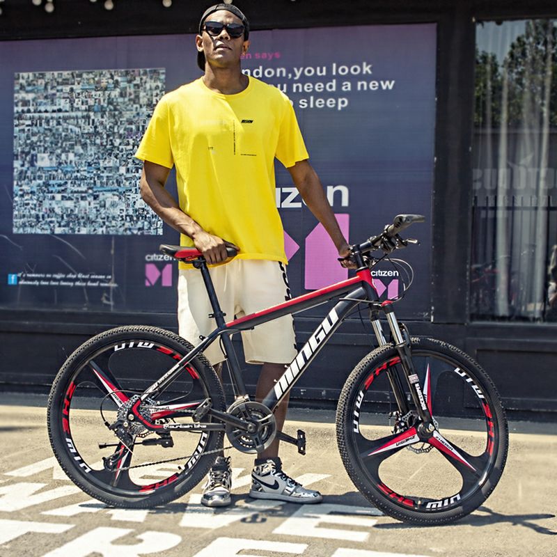 Mountain Bike Adult Off-road Men and Women Adult Light Road Racing Variable Speed Student Shock Absorbing Bike Wholesale