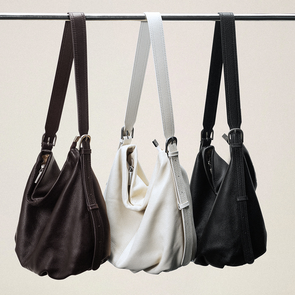 2026 New Arrival Women's Shoulder Bag Genuine Top Grain Cowhide Leather Tote Bag Large Capacity Minimalist Casual European And American Style - Thumbnail 4
