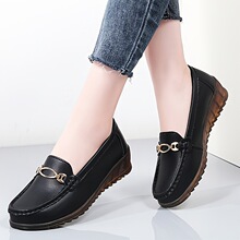 Y 74571 Soft-Sole Leather Driving Shoes ���׶���Ь�羳��