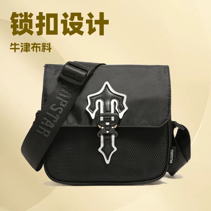 Cross-Border Men's Bag Trapstar Fashion New Women's Small Square Bag Crossbody Bag Shoulder Bag 2026 Oxford Cloth Cross-Border Men's Bag Trapstar Fashion New Women's Small Square Bag Crossbody Bag Shoulder Bag 2026 Oxford Cloth