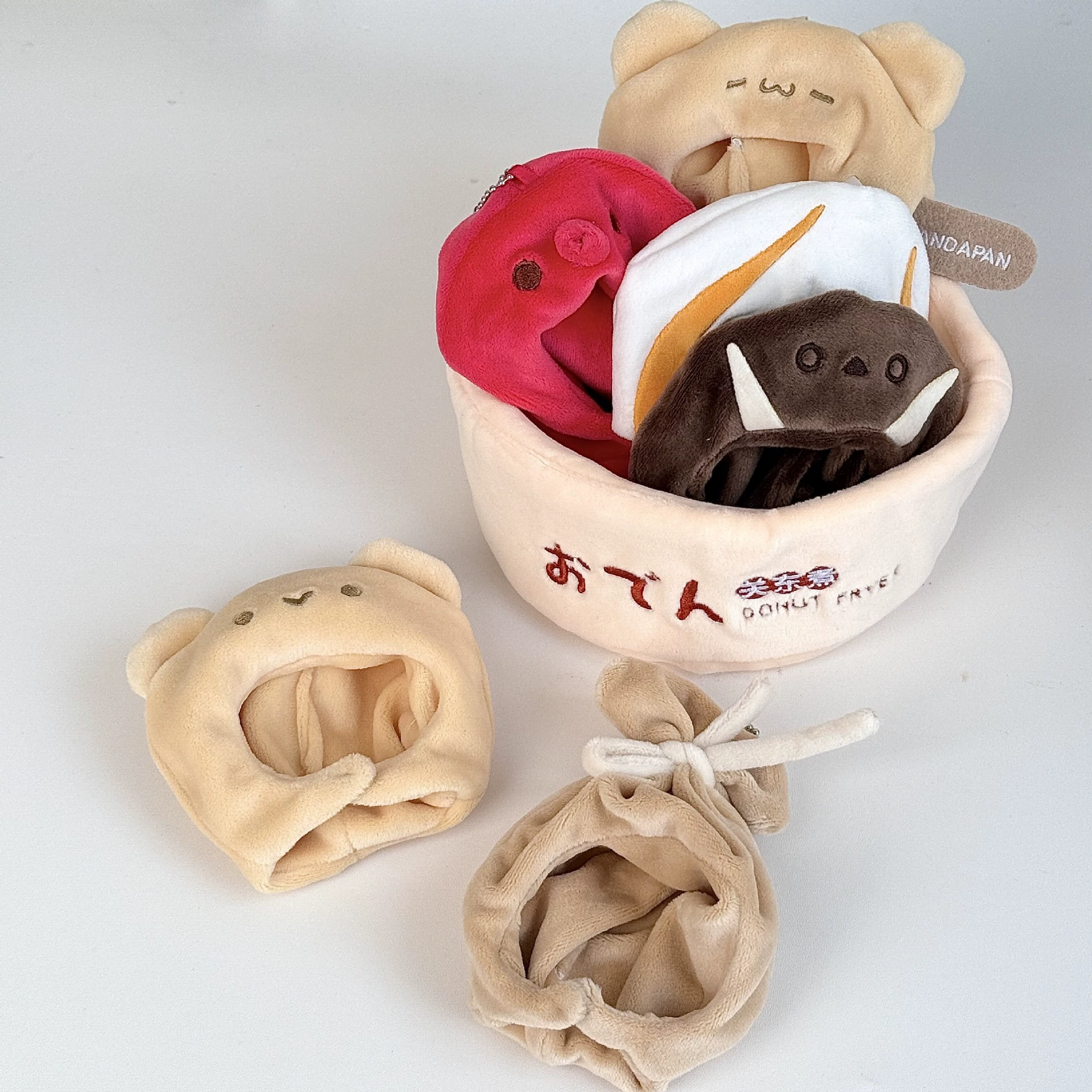 BABYRING 10см Кантō серия готовка Бейби-торс головной убор Нуну чиикaва Самоироничная Медведь оригинальная хлопковая кукла одежда
