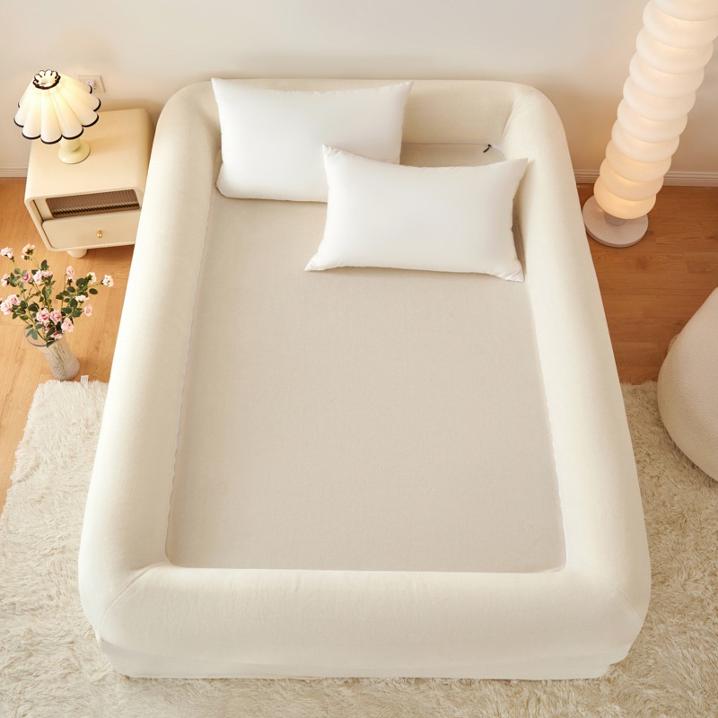 Cross-Border Overseas Version of Human Dog Bed, Milk Velvet Fence-Side Bed Sheet, Baby Anti-Fall Tatami, Removable and Washable, for Lazy People