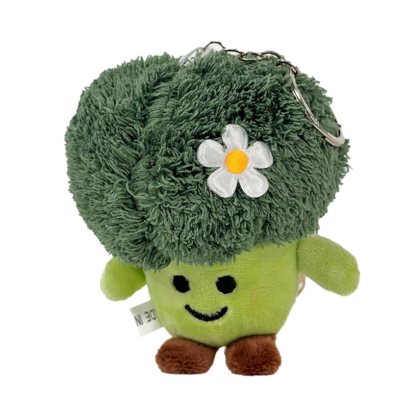 Creativo desempaquetar bolsos colgantes de peluche llaveras muñecas verduras muñecas adornos extraños muñecas serie colgantes