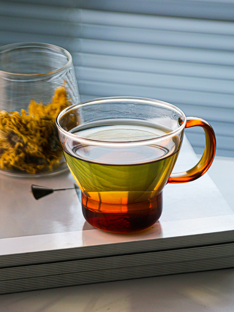 Neto rojo resistente a altas temperaturas todo el vidrio estufa de cerámica eléctrica hervida tetera para la separación de té doméstico té negro té hirviendo