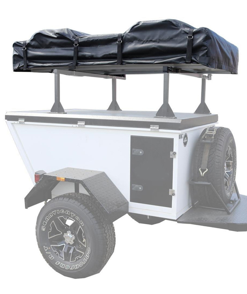 Roof Tent Outdoor Camping Self-Driving Tour Roof Tent Car Soft Top Tent Car Top Quick-Open Sleeping Tent