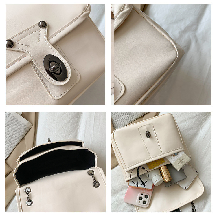 Korean Style Ins Stray Bag Women 2021 New Fashion Design Crossbody Fashion Bag Simple And Gentle Series Underarm Bag display picture 20