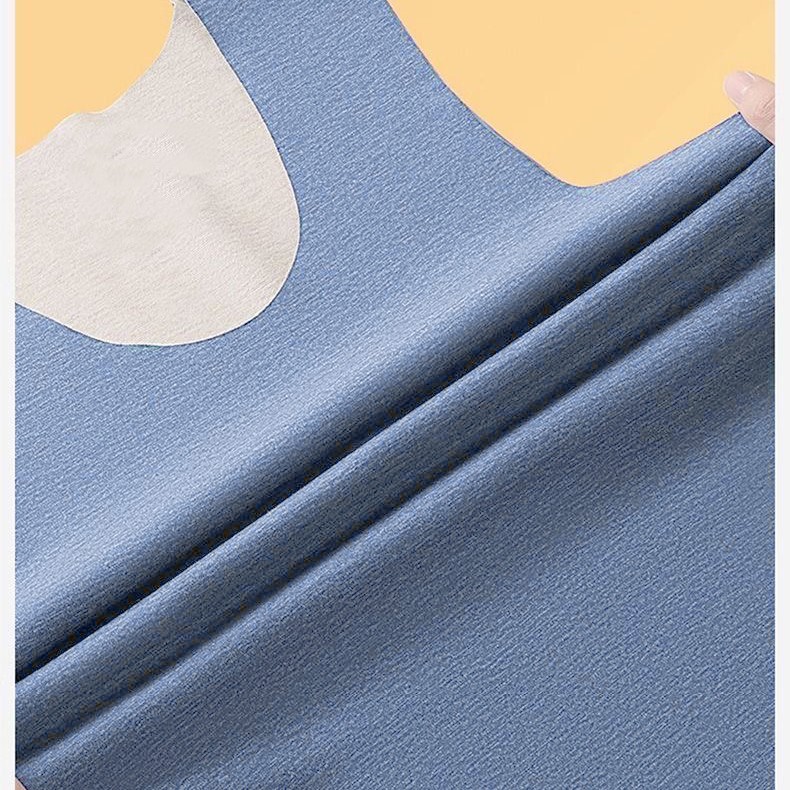 Invierno debe ser un solo producto para hombres y mujeres, camisa de fondo, chaleco de cachemira sin marcas, ropa interior cálida y chaleco de terciopelo.