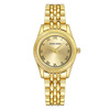 Golden quartz watch for leisure, suitable for import, simple and elegant design