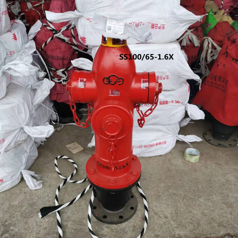 地上式室外消防栓SS100/65-1.6x，SS150/80