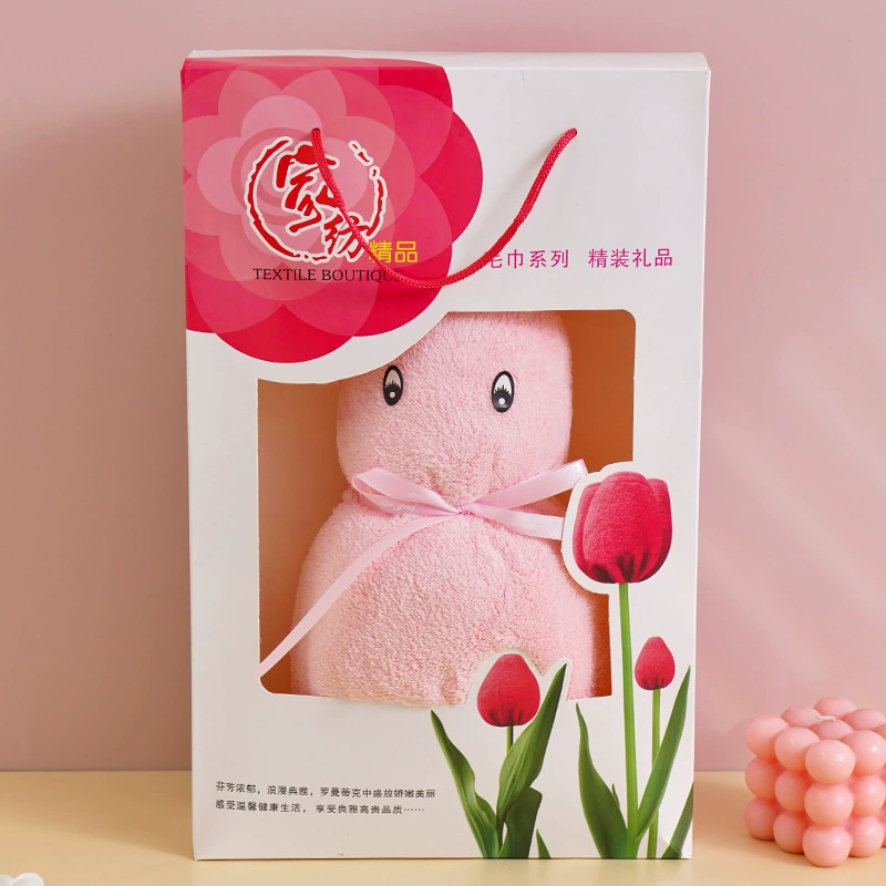 Коралловый банный полотенец, зайчик, кукла, подарок на день рождения, оптом