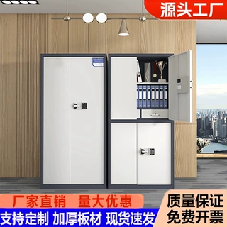 定制电子加厚保密柜财务档案保险电子密码锁办公室指纹锁档案柜