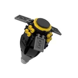 Конструктор MOC-186409: Helldivers 2 капсула адского десанта