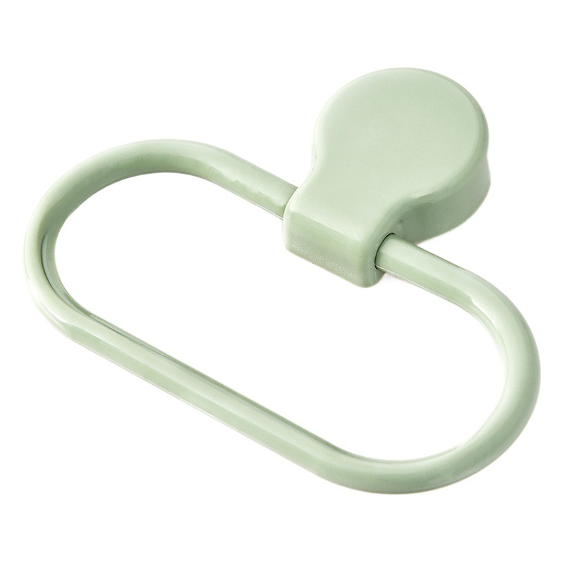 Bathroom towel rack seamless non-perforated kitchen rag rack adjustable wall mount storage towel ring rack wholesale