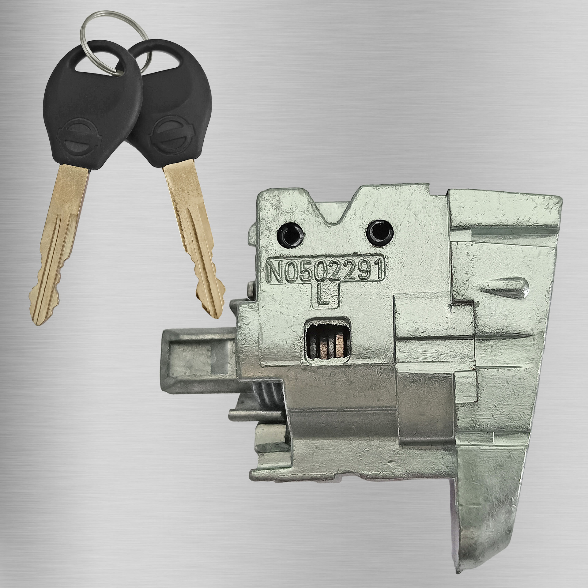 Aplicable a Nissan Old Xiao客, cilindro de la puerta izquierda, cilindro de la puerta de conducción, cilindro de la puerta de conducción, modificación del automóvil, conjunto de cilindro de reemplazo